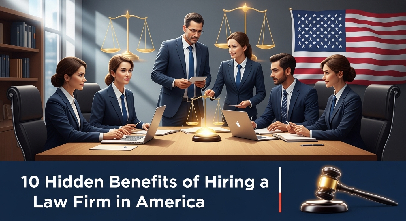 10 Hidden Benefits of Hiring a Law Firm in America