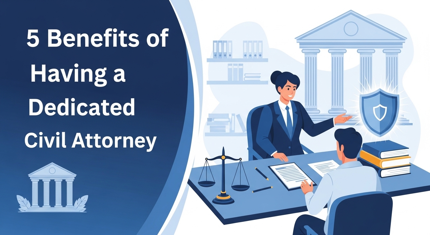 5 Benefits of Having a Dedicated Civil Attorney