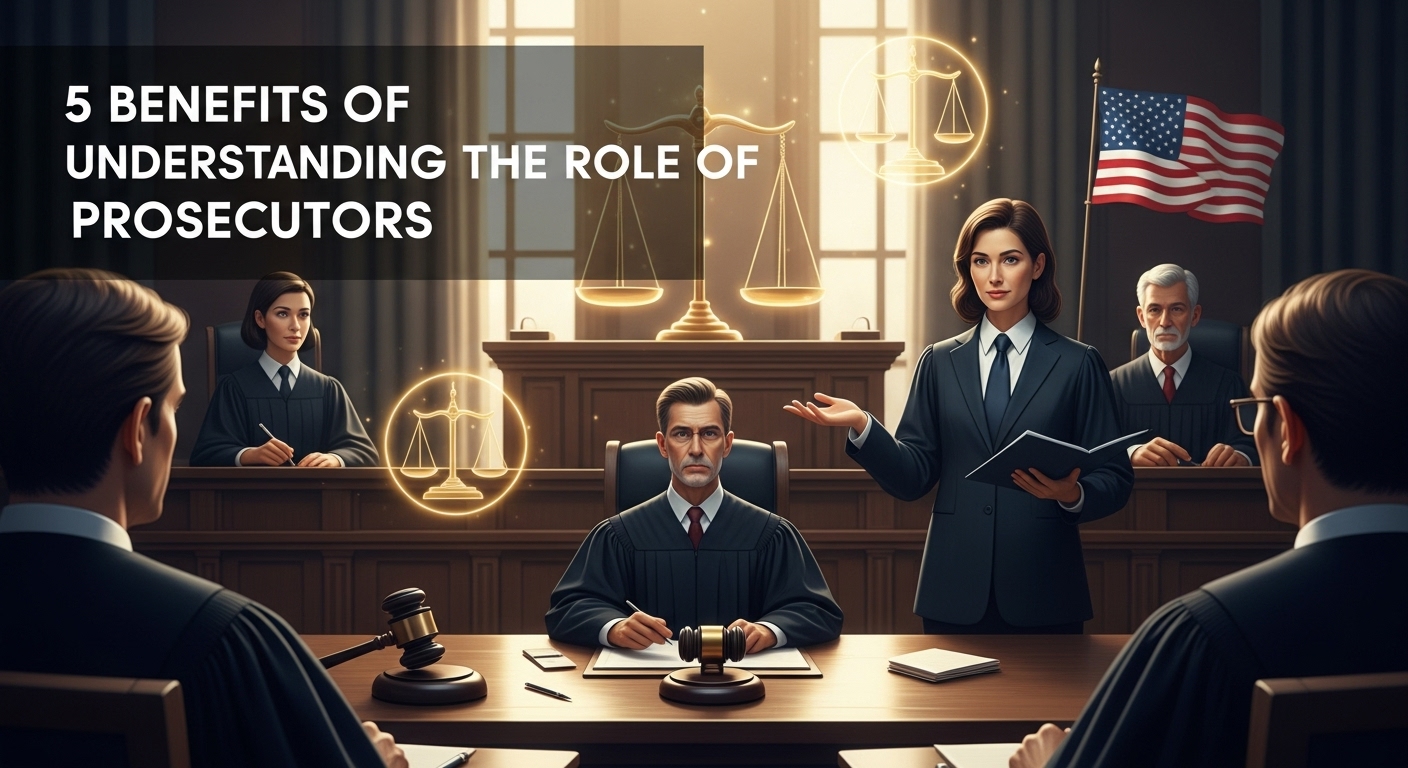 5 Benefits of Understanding the Role of Prosecutors