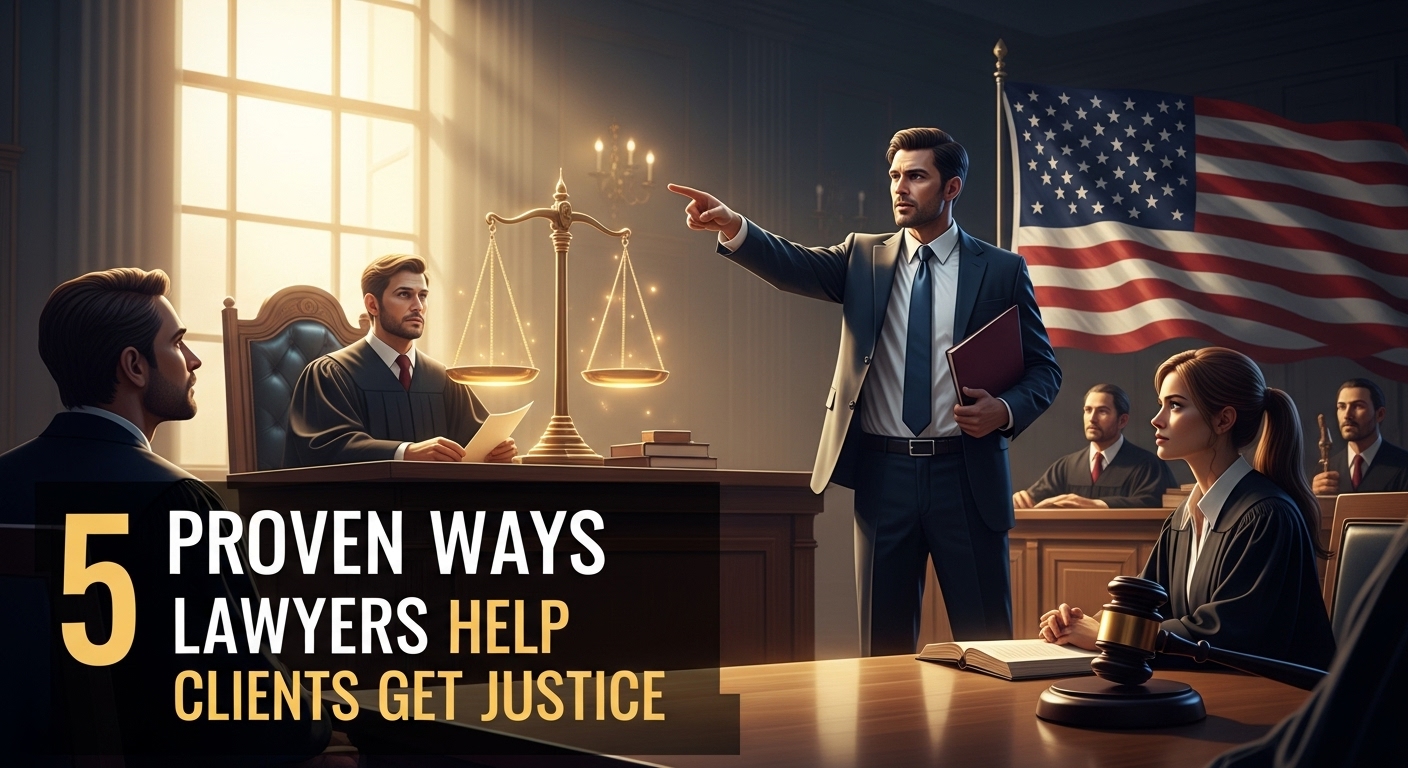 5 Proven Ways Lawyers Help Clients Get Justice