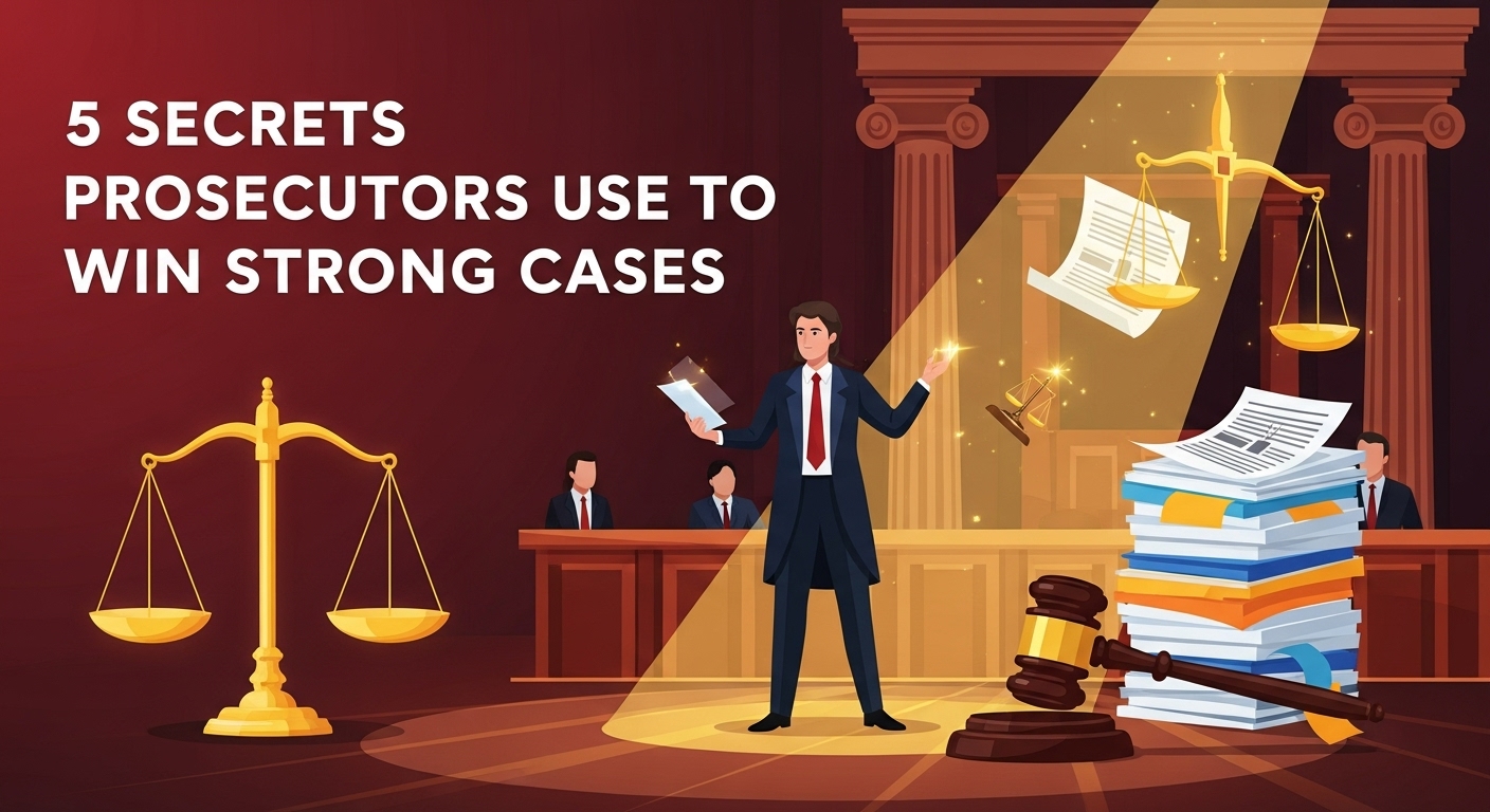 5 Secrets Prosecutors Use to Win Strong Cases
