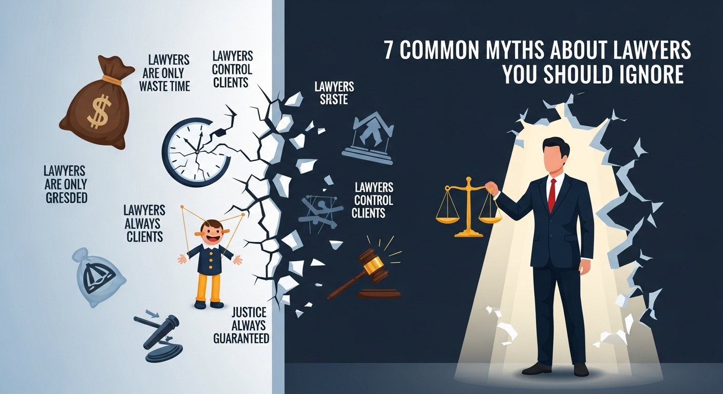 7 Common Myths About Lawyers You Should Ignore