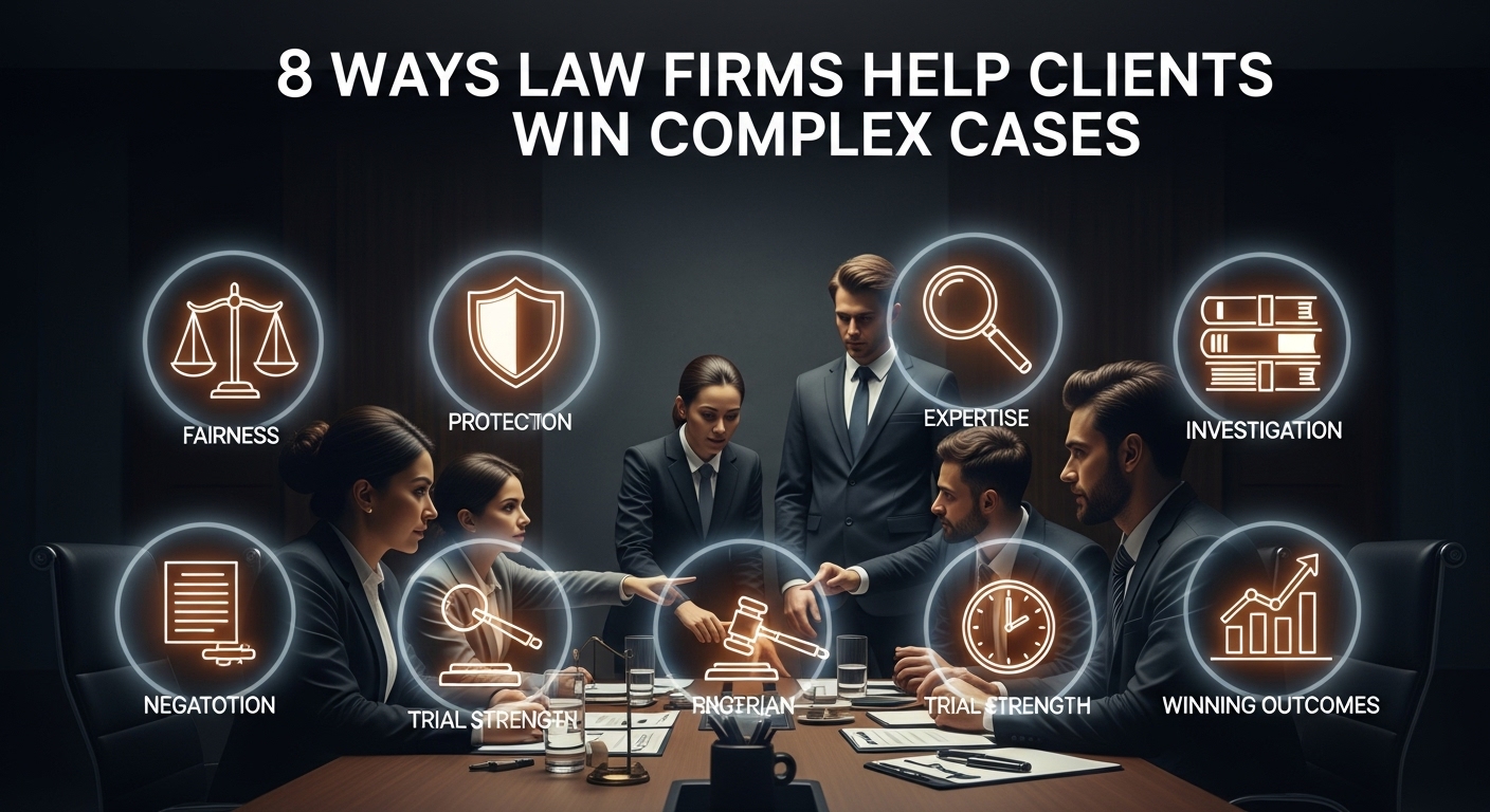 8 Ways Law Firms Help Clients Win Complex Cases