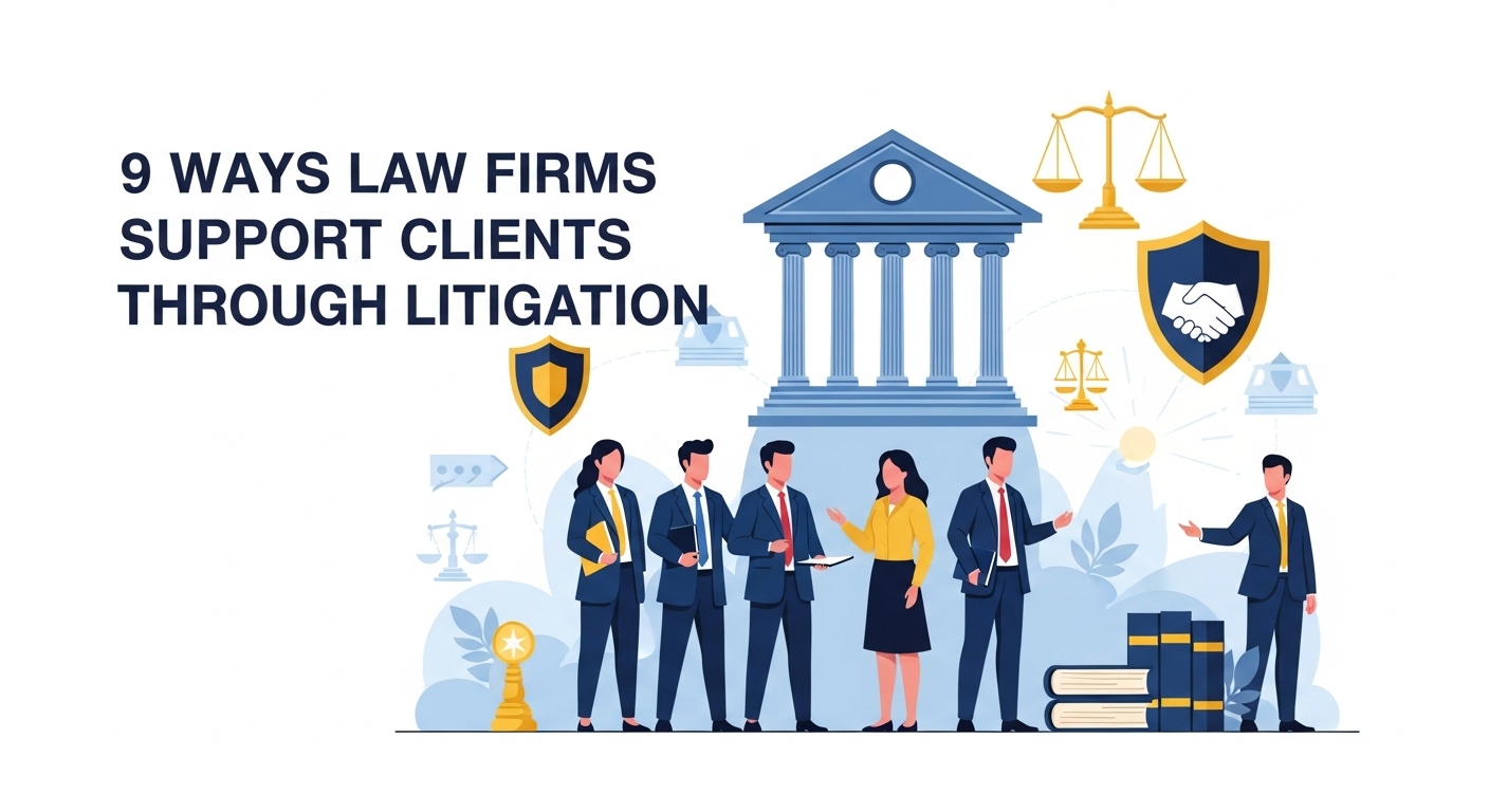 9 Ways Law Firms Support Clients Through Litigation
