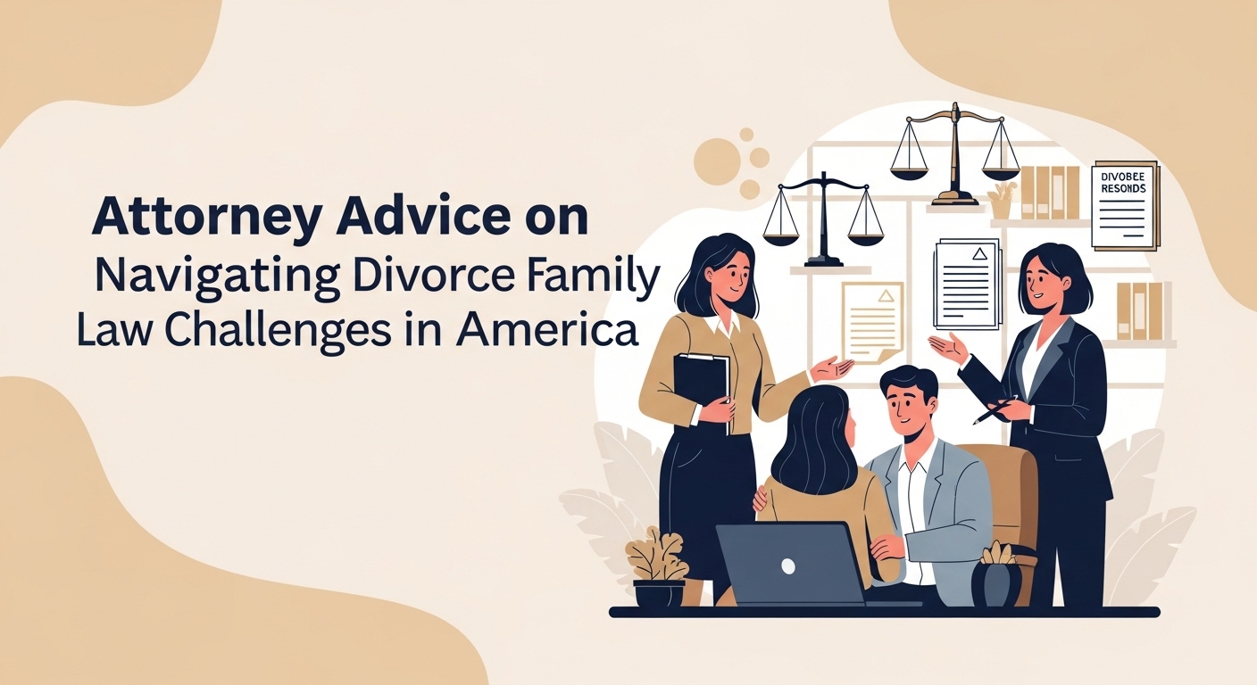 Attorney Advice on Navigating Divorce and Family Law Challenges in America