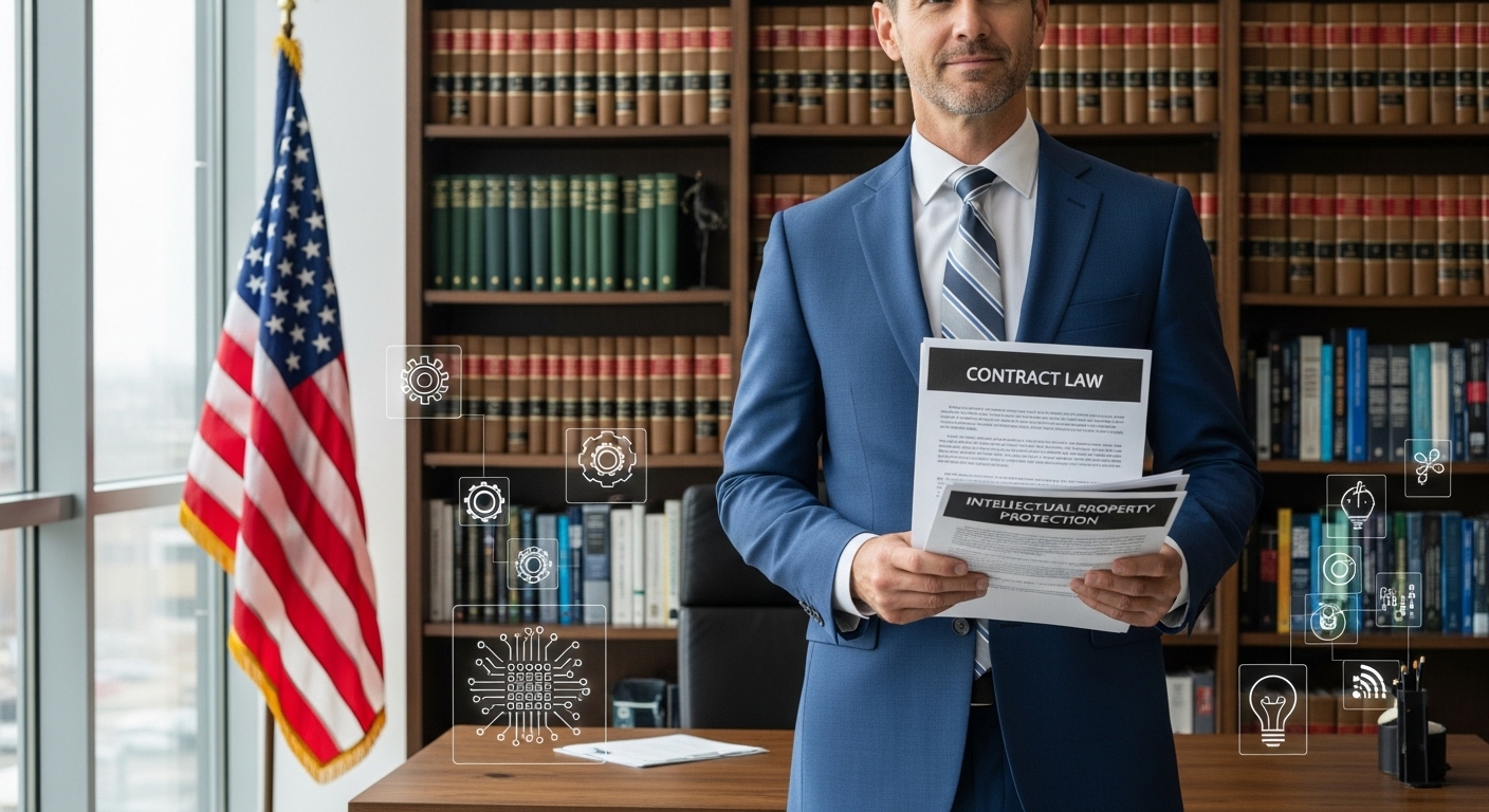 Attorney Specializing in Contract Law and Intellectual Property Protection in America