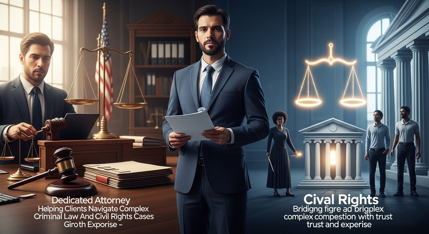 Dedicated Attorney Helping Clients Navigate Complex Criminal Law And Civil Rights Cases