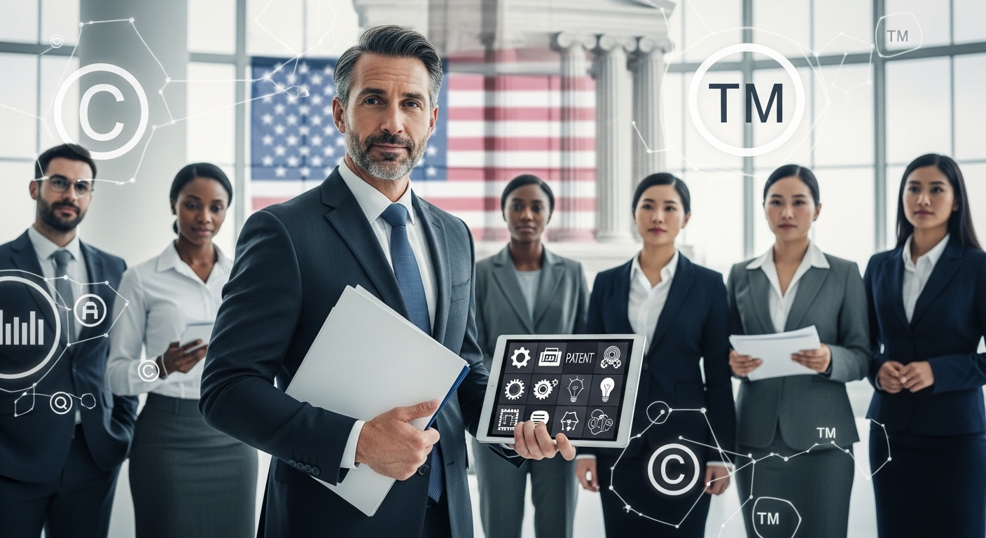 Legal Services Attorney Protecting Intellectual Property Rights for Businesses in the USA
